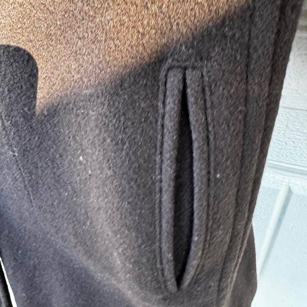 Vintage Andrea Brem New York Pea Coat Women’s PL wool blend satin lining… - Picture 7 of 8